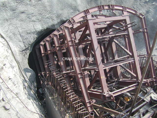 De Bekistingssysteem van de hoge snelheidstunnel voor Tunnel van de Windscherm de Open Besnoeiing